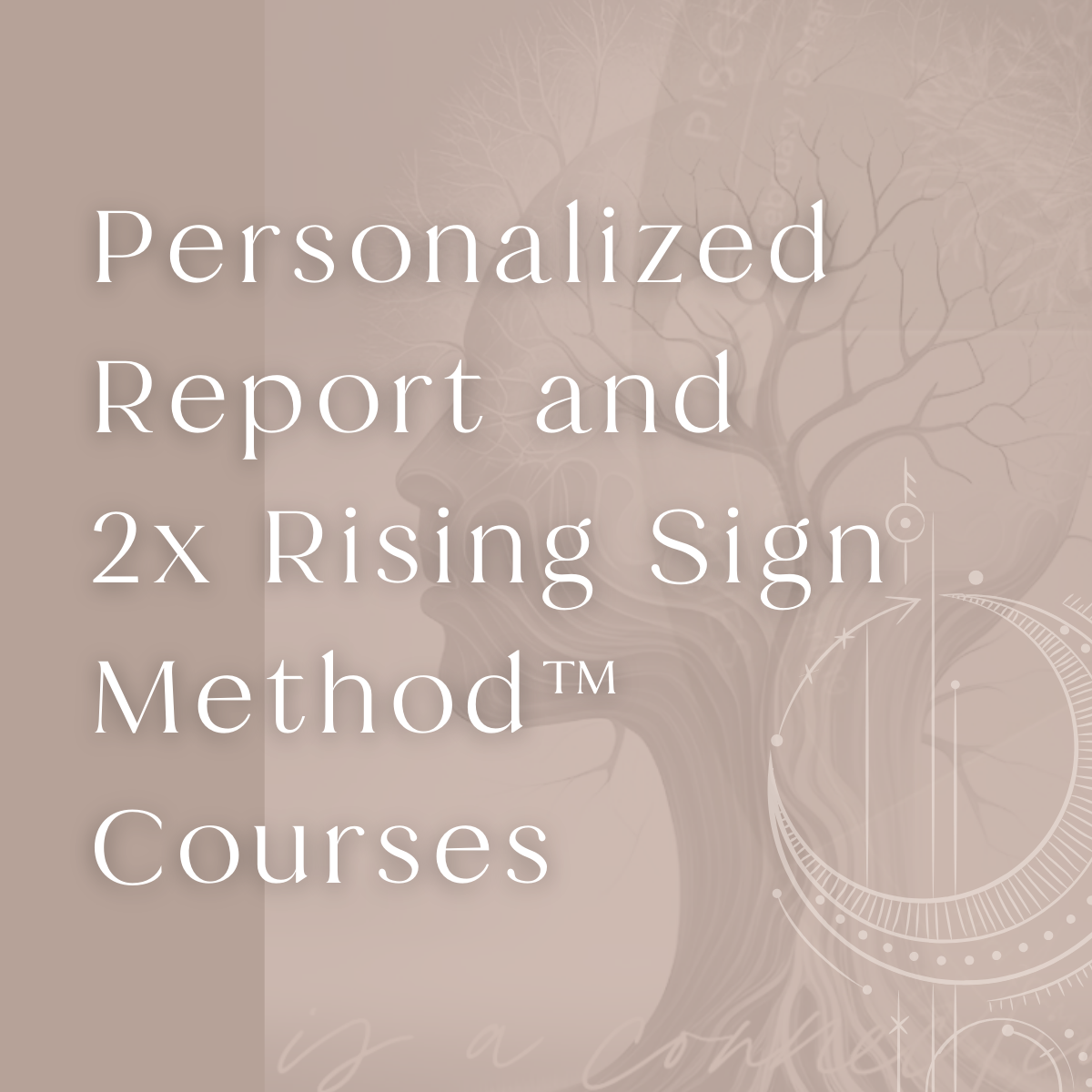 Personalized Report and 2x Rising Sign Method™ Courses