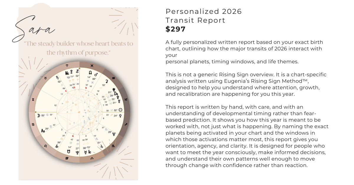 Personalized 2026 Transit Report *MOST POPULAR